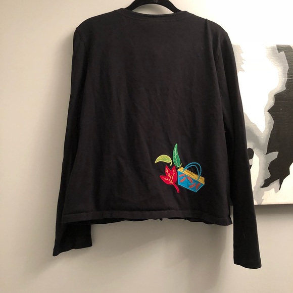 Michael Simon-  Large cotton embroidered jacket - Picture 5 of 6